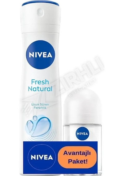 4 Adet Nivea Fresh Kadın Deodorant 150 Ml + Roll-on 25 Ml Hediye