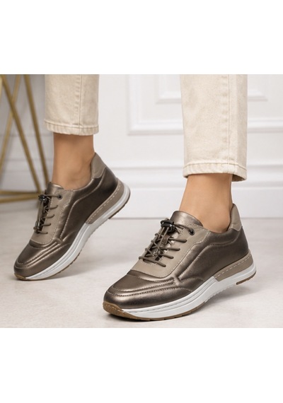 N Napa Shoe Np.383.bronz Deri Ayakkabı