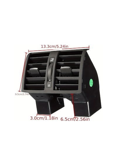 Zhanglei001 1 Adet Vw Touran 2003-2015 Orta Konsol Arka Klima Havalandırma Çıkışı 1t0819203 Uyumlu