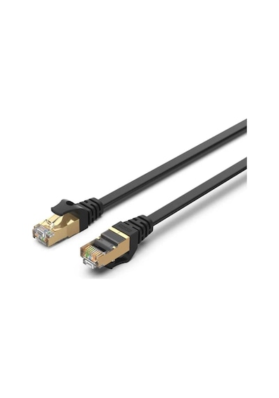 Unıtek Cat7 Patch Kablo 3mt Flat 10gbps C1897bk-3m