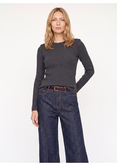 Mustang Antrasit Kadın Relaxed Sweatshirt M6wl-swt1550