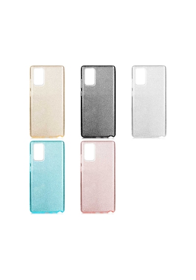 Galaxy Note 20 Kılıf Zore Shining Simli Silikon Kılıf