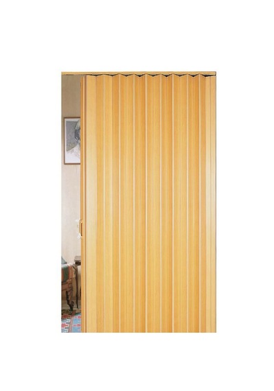 Pvc Akordiyon Kapı Kayın 100x200