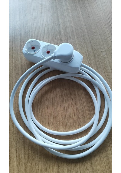 Fetih 3 Metre El Yapımı Seyyar Uzatma Kablosu 3x1.5 Mm² Usta Ellerden Evinize/işinize Gelen Kalite 3 M