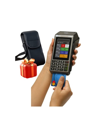 Inpos M530 Temassız Yazar Kasa Pos + Taşıma Çantası