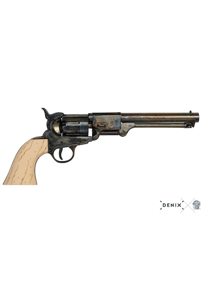 Denix Usa 1860 Confederate Revolver Rusty 35cm Koleksiyon Obje