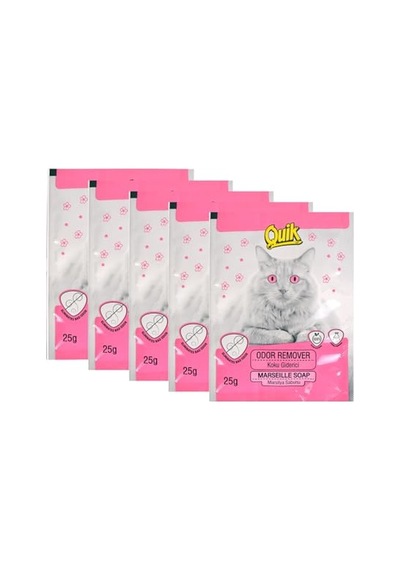 5'li Quik Kedi Kumu Koku Giderici 25 Gr Yasemin