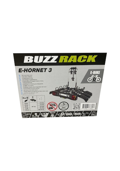 Buzz Rack E-hornet 3 Çeki Demiri Bisiklet Taşıyıcı 7 Pin