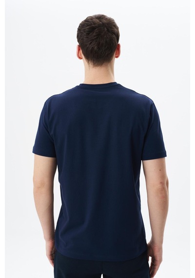AR-MA Arma Erkek Regular Fit Baskılı Süprem Bisiklet Yaka Tişört Y29344454002 Lacivert