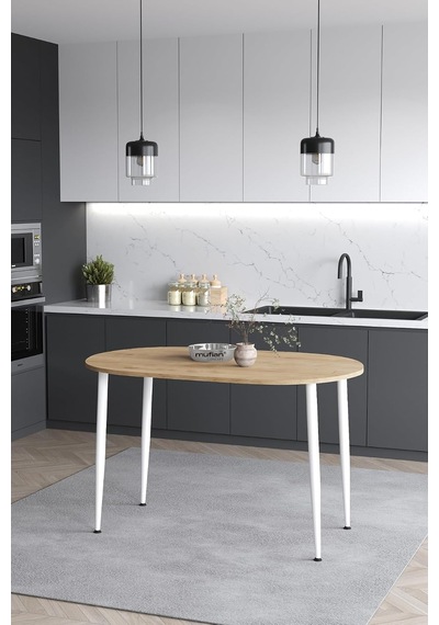 Melinda 60x90 Cm Safir Meşe Tabla Beyaz Metal Ayak Mutfak Masası Yemek Masası Balkon Masası Çalışma Masası Safir Meşe-beyaz Ayak Çok Renkli Melinda 60x90 Cm Safir Meşe Tabla Beyaz Metal Ayak Mutfak Masası Yemek Masası Balkon Masası Çalışma Masası Safir Meşe-beyaz Ayak Çok Renkli