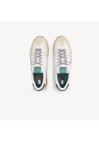 Tommy Hilfiger The Greenwich Edge Leather Erkek Bej Spor Ayakkabı Em0em01731