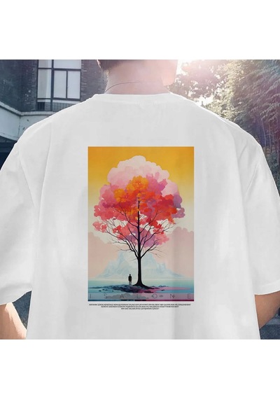 Isalone Serisi No:9 T-shirt - Kırmızı
