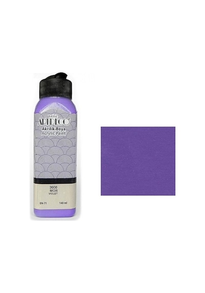 Artdeco Akrilik Boya 140 Ml Mor Y-070R-3608