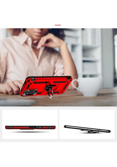 Zore Redmi Note 11 Global Kılıf Nvth Vega Kapak - Mavi