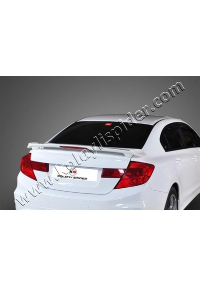 Honda Civic 9 Spoiler Bagaj Yüksek Işıklı Abs 2012-2015