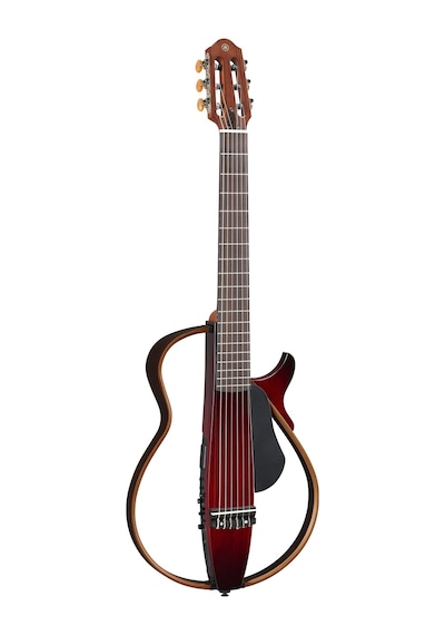 Yamaha Slg200n Silent Klasik Gitar Crimson Red Burst