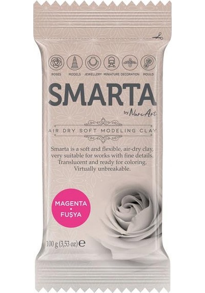 Smarta Kil / Hamur Modelleme Fuşya 100Gr