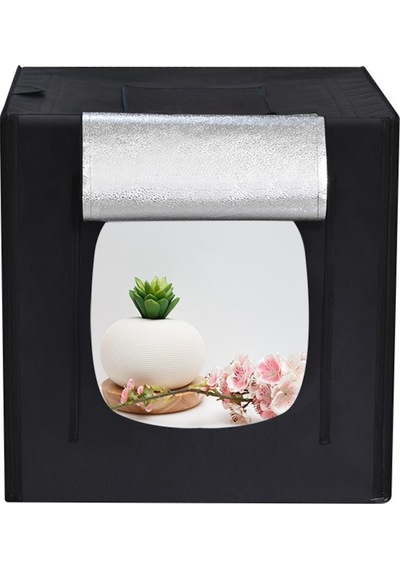 LED Işıklı 40 x 40 CM Profesyonel Fotoğraf Ürün Çekim Çadırı