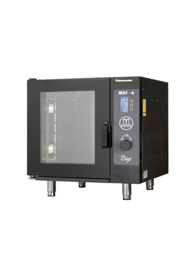 Maksan Elektrik Isıtmalı Dijital 6 Tepsili Konveksiyonlu Patisseri Fırın