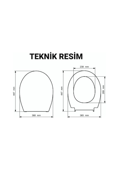 Leylak Yavaş Kapanan Klozet Kapağı Üstten Sıkmalı 529-001 Plastik Menteşe Beyaz Beyaz
