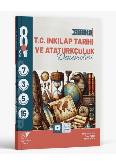 Beyin Takımı Yayınları 8.sınıf T.c İnkılap Tarihi Superıor 15 Deneme