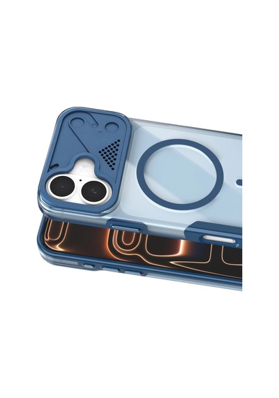 Joko Apple İphone 16 Uyumlu Zinko Magsafe Kapak - Lacivert Çok Renkli