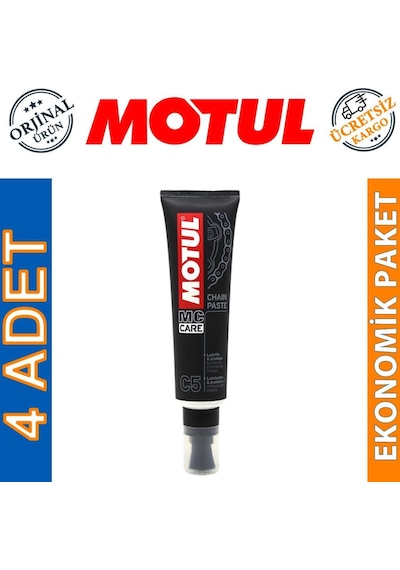 Motul C5 Chain Paste 150 Ml Zincir Yağlama Kremi 4 Adet
