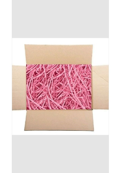 Canlı Pembe Kırpıntı Zigzag 100 Gram Süsleme Ve Paketleme Malzemesi