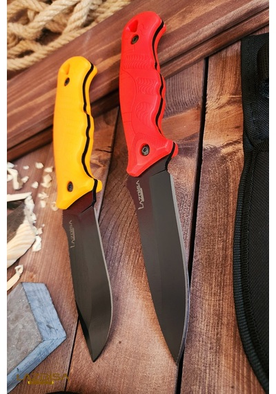 Outdoor Piknik Kamp Bıçağı Bıçak Kılıflı Mutfak Çakısı 2 Li Kmpx01 Çok Renkli