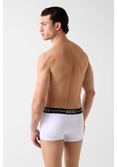 Guess Erkek 3'lü Boxer U6gg46.fmcm Siyah