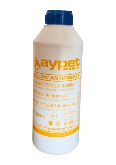 Aypet -56 C Konstantre Antifriz Sarı 1.5 Lt.