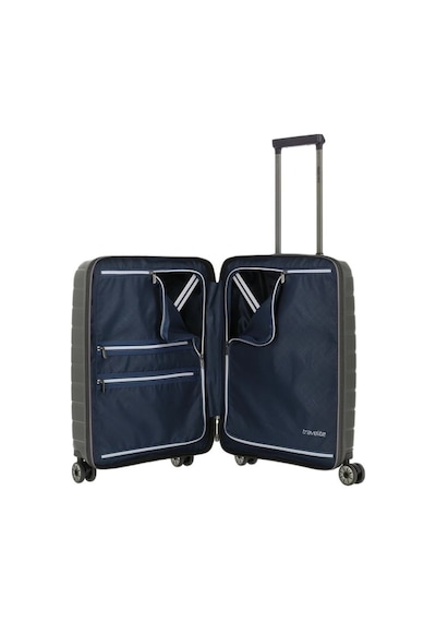 Travelite Ön Cepli Air Base Trolley S Kabin Boy Valiz Antrasit