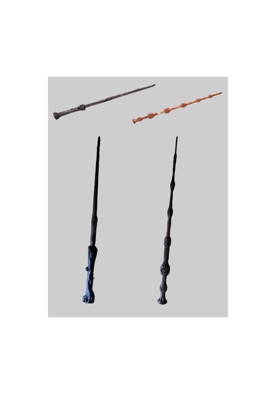 3d Harry Potter Dumbledore Ve Wand Asa