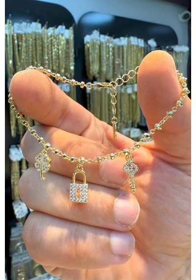 14 K Gold Renginde Dorika Bileklik