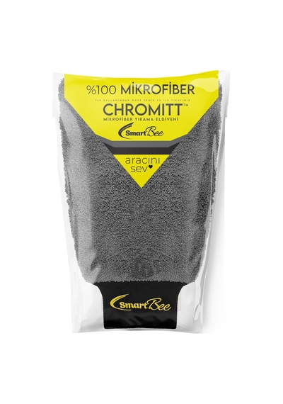 Smartbee Chromitt %100 Mikrofiber Oto Yıkama Eldiveni