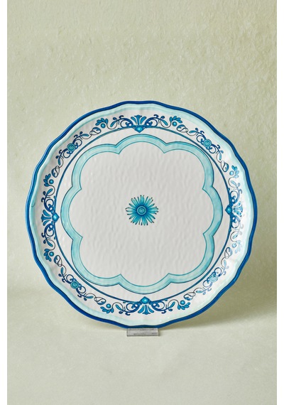 Karaca Blue Harmony Melamin Servis Tabağı 35 Cm Mavi