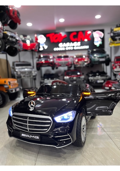 12 Volt Mercedes S600 Metalik Siyah