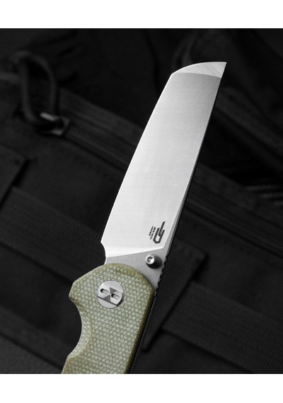Bestech Sledgehammer Bej Micarta Sap D2 Çelik Kamp Çakı Bg31d