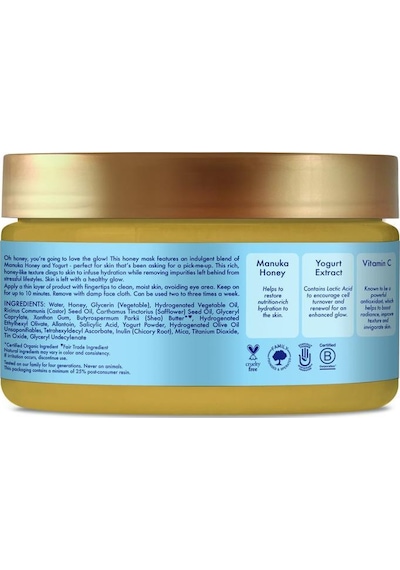 Shea Moisture Manuka Balı ve Yoğurt Yüz Maskesi 113GR