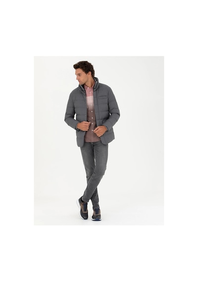 Cacharel Erkek Hakim Yaka Basic Mont G051sz0ms.000.1691793.vr046 Gri