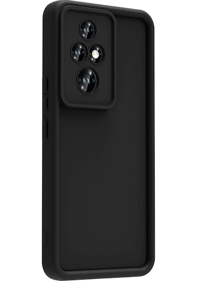 Honor 200 Pro Uyumlu Kılıf Kamera Korumalı Sys Ananas Kapak - Koyu Yeşil Koyu Yeşil