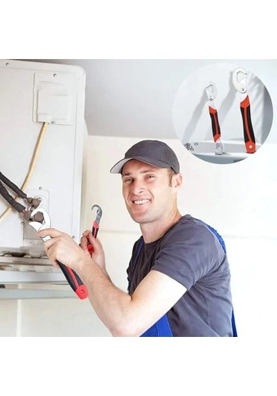 Ayarlanabilir Anahtar Seti, 2'li Ve 6-32 Mm Geniş Açıklık İle