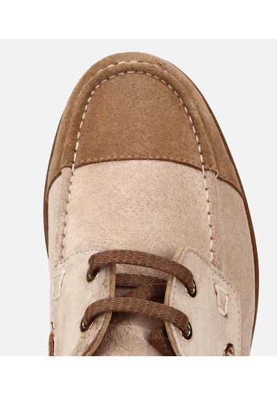 Hotiç Kadın Süet Deri Vizon Bağcık Detaylı Günlük Loafer 01ayh321380a453 01ayh321380a453