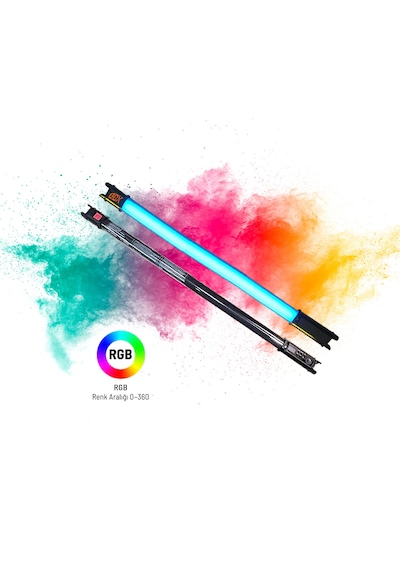 Gdx Tb-60 Rgb 30w Youtube Canlı Yayın Arka Plan Renkli Dolgu Işığ