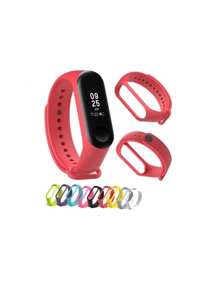 Xiaomi Mi Band 2 İle Uyumlu Saat Kayışı Ent Kaliteli Mi Band 2 İle Uyumlu Spor Saat Mi Band 2 Kayış Kontrast Renkli