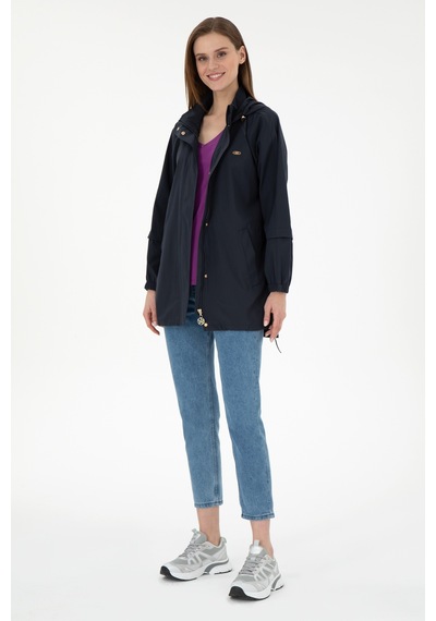 U.s. Polo Assn. Kadın Lacivert Trençkot 50297094-vr033 Lacivert