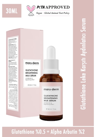 Maruderm Glutatyon Beyazlatıcı & Leke Karşıtı Süt Serumu 30 ML