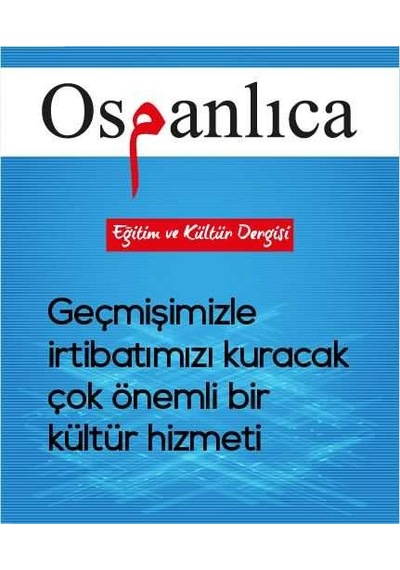 Osmanlıca Dergisi Aboneliği