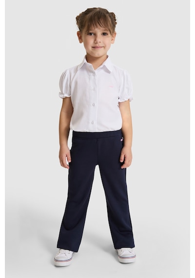 U.s. Polo Assn. Kız Çocuk Beyaz Gömlek Kısa Kollu 50324744-vr013