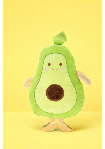 Avokado Peluş Oyuncak Yeşil